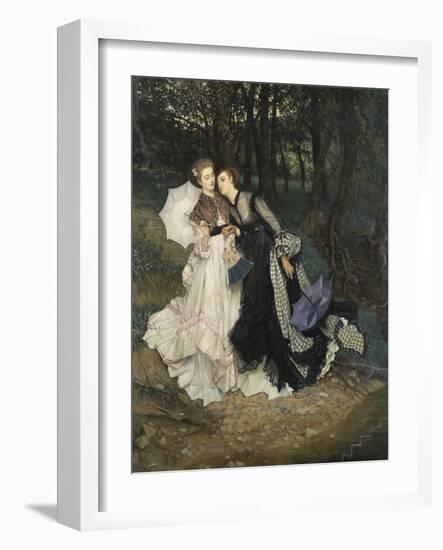 The Secret (Confession), 1867-Leon Bakst-Framed Giclee Print