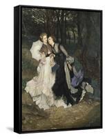 The Secret (Confession), 1867-Leon Bakst-Framed Stretched Canvas