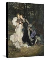 The Secret (Confession), 1867-Leon Bakst-Stretched Canvas