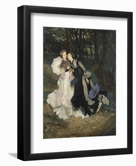 The Secret (Confession), 1867-Leon Bakst-Framed Premium Giclee Print