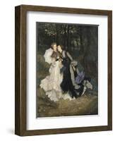 The Secret (Confession), 1867-Leon Bakst-Framed Giclee Print