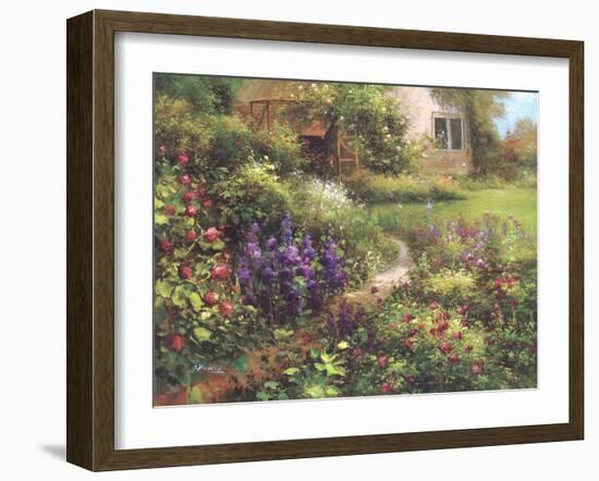 The Secret Garden-Gabriela-Framed Art Print