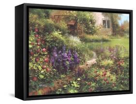 The Secret Garden-Gabriela-Framed Stretched Canvas