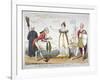 The Secret Insult! or Bribery and Corruption Rejected!!!, 1820-Isaac Robert Cruikshank-Framed Giclee Print