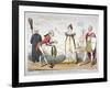 The Secret Insult! or Bribery and Corruption Rejected!!!, 1820-Isaac Robert Cruikshank-Framed Giclee Print