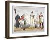 The Secret Insult! or Bribery and Corruption Rejected!!!, 1820-Isaac Robert Cruikshank-Framed Giclee Print