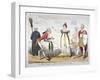 The Secret Insult! or Bribery and Corruption Rejected!!!, 1820-Isaac Robert Cruikshank-Framed Giclee Print