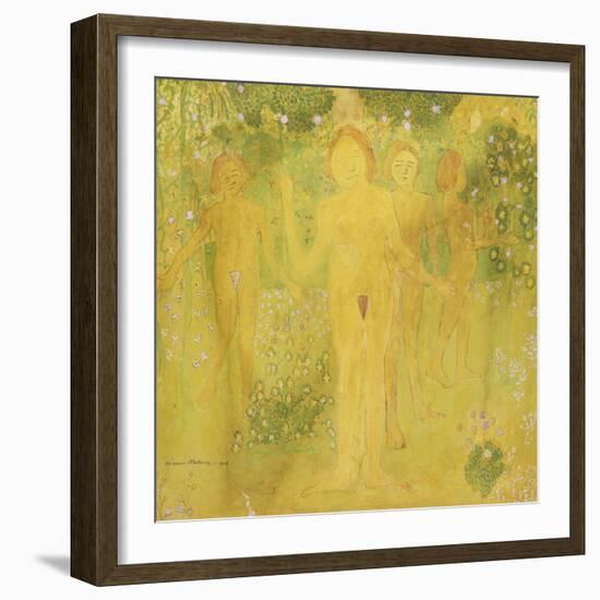 The Secret of Temptation-Kasimir Malevich-Framed Giclee Print