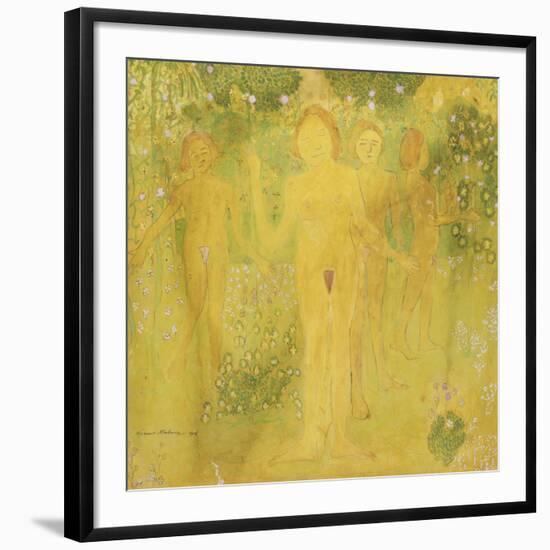 The Secret of Temptation-Kasimir Malevich-Framed Giclee Print