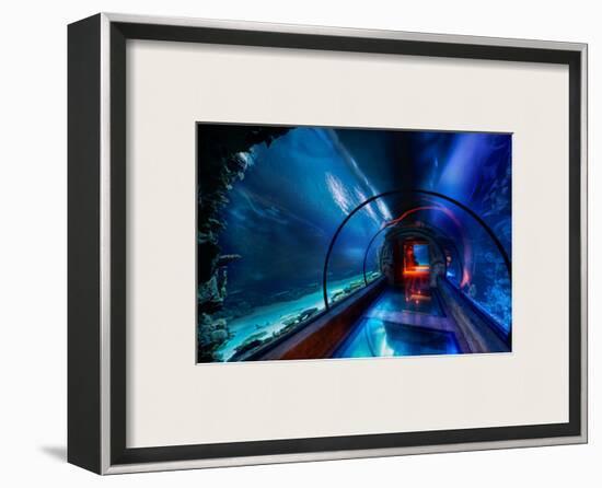 The Secret Underwater Passage-Trey Ratcliff-Framed Photographic Print