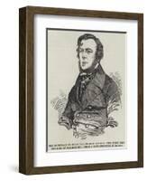 The Secretary of State for Foreign Affairs, the Right Honourable the Earl of Malmesbury-null-Framed Giclee Print