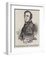 The Secretary of State for Foreign Affairs, the Right Honourable the Earl of Malmesbury-null-Framed Giclee Print