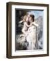 The Secrets of Love (Oil on Canvas)-Adolphe Jourdan-Framed Giclee Print