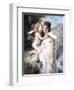 The Secrets of Love (Oil on Canvas)-Adolphe Jourdan-Framed Giclee Print