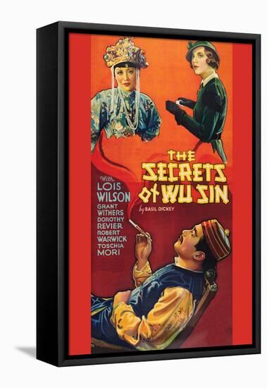 The Secrets of Wu Sin-null-Framed Stretched Canvas