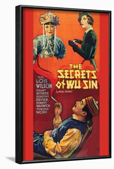 The Secrets of Wu Sin-null-Framed Art Print