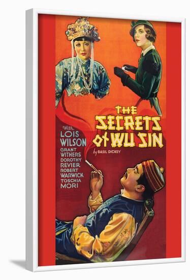 The Secrets of Wu Sin-null-Framed Art Print