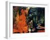 The Sectet of the Harem, Set Design for a Ballet, C1913-Leon Bakst-Framed Giclee Print