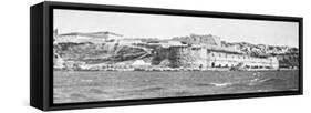 The Sedd El Bahr Forterss at the Entry to the Dardanelles During World War I-Robert Hunt-Framed Stretched Canvas