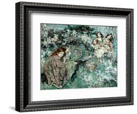 The See-Saw, 1905-Edward Atkinson Hornel-Framed Giclee Print