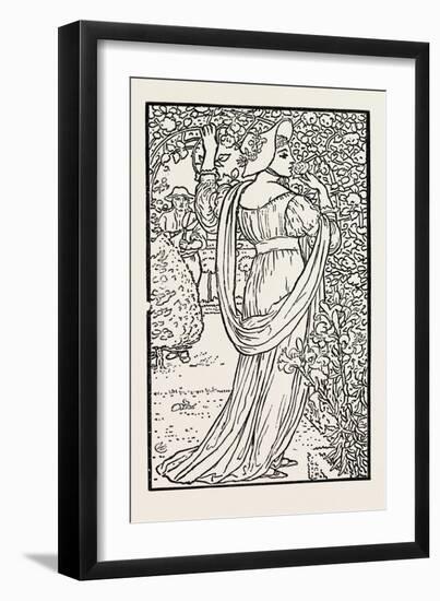 The Seeds of Love. from Pan Pipes, 1882-null-Framed Giclee Print