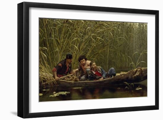 The Seedy Men, 1882-Konstantin Apollonovich Savitsky-Framed Giclee Print