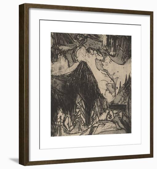 The Seehorn-Ernst Ludwig Kirchner-Framed Premium Giclee Print