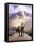 The Seeker, 1933 (Oil on Canvas)-Newell Convers Wyeth-Framed Stretched Canvas