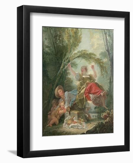 The Seesaw-Jean-Honoré Fragonard-Framed Premium Giclee Print