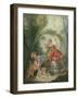 The Seesaw-Jean-Honoré Fragonard-Framed Giclee Print