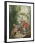 The Seesaw-Jean-Honoré Fragonard-Framed Giclee Print