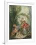 The Seesaw-Jean-Honoré Fragonard-Framed Giclee Print