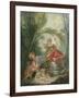 The Seesaw-Jean-Honoré Fragonard-Framed Giclee Print