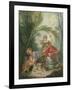 The Seesaw-Jean-Honoré Fragonard-Framed Giclee Print