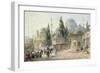 The Sehzade Mosque in Constantinople-Eugène-Napoleon Flandin-Framed Giclee Print