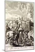 The Seige of Jerusalem Illustration-null-Mounted Giclee Print