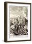 The Seige of Jerusalem Illustration-null-Framed Giclee Print