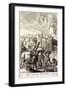 The Seige of Jerusalem Illustration-null-Framed Giclee Print