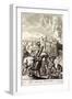 The Seige of Jerusalem Illustration-null-Framed Giclee Print