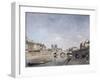 The Seine and Notre-Dame, 1864-null-Framed Giclee Print