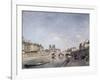 The Seine and Notre-Dame, 1864-null-Framed Giclee Print
