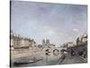 The Seine and Notre-Dame, 1864-null-Stretched Canvas