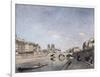 The Seine and Notre-Dame, 1864-null-Framed Giclee Print