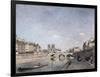 The Seine and Notre-Dame, 1864-null-Framed Giclee Print