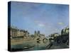 The Seine and Notre Dame in Paris, 1864-Johan-Barthold Jongkind-Stretched Canvas