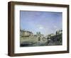 The Seine and Notre, Dame in Paris, c.1864-Johan-Barthold Jongkind-Framed Giclee Print