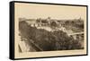 The Seine and the City-Isle-Helio E. Ledeley-Framed Stretched Canvas