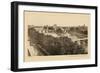 The Seine and the City-Isle-Helio E. Ledeley-Framed Art Print