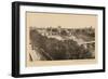 The Seine and the City-Isle-Helio E. Ledeley-Framed Art Print