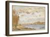 The Seine at Argenteuil, 1872-Claude Monet-Framed Giclee Print